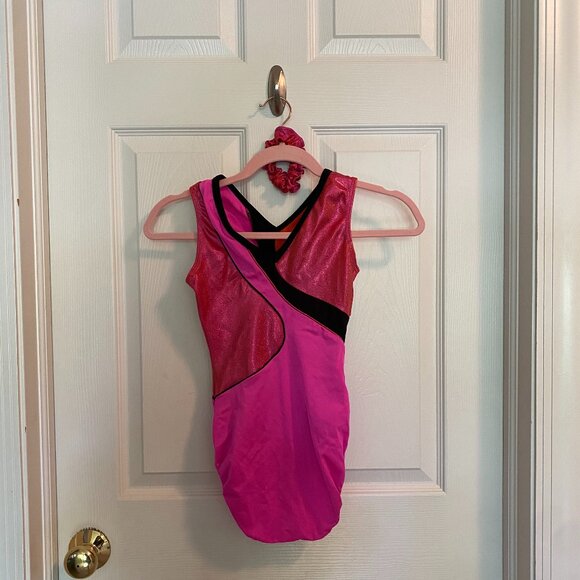 GK Elite Size Adult Small Gymnastics Leotard - Picture 2 of 2